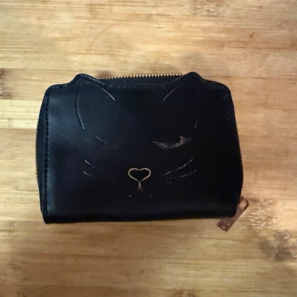 Ted Baker London Kittii Cat Zip Around Leather Wallet - Cat Lovers! - Picture 2 of 16